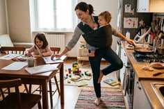 Busy mother searching for activity ideas