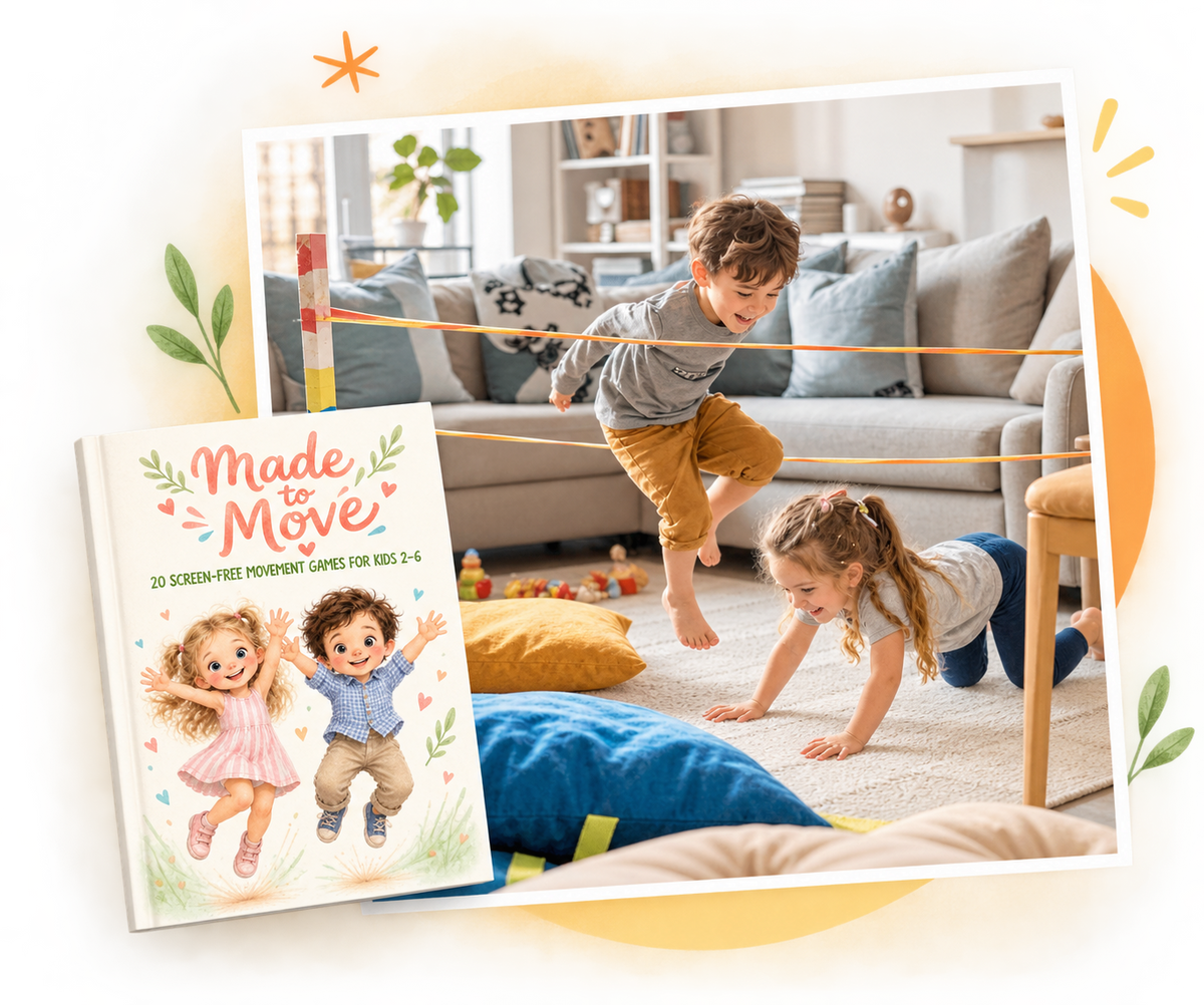 Made to Move book with happy kids playing